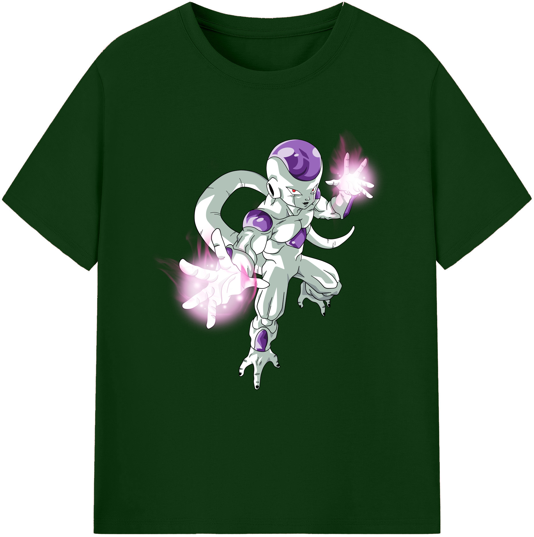 （画像用） ドラゴンボール フリーザ DRAGON BALL Frieza 綿100％半袖Tシャツ（フロントプリント）